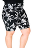 Comfort Biker Shorts -  Printed - Just Scrolling Along