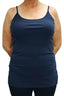 Comfort Cami Top - Regular and Ledged SM / Navy / Regular by She's Got Leggz