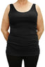 Comfort Reversible Tank Top - Regular and Ledged SM / Black / Ledged by She's Got Leggz