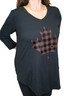 Graphic Comfort 3/4 Tee - LumberJill
