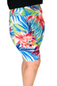 Comfort Biker Shorts -  Printed - Tropical Thunder