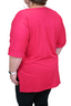 Cuffed Tee Solids- Power Pink