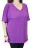 Cuffed Tee Solids - Sparkling Purple