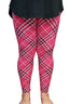 Pink Tartan Leggings