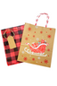 Easy Wrap Christmas Gift Bag Set