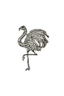 Rhinestone Brooches Flamingo by She's Got Leggz