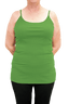 Comfort Cami Top - Regular and Ledged SM / Foliage Green / Regular by She's Got Leggz