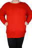 Jazzy Button Sweater XL / Red by She's Got Leggz