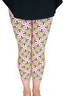 Kaleidoscope Eyes Capri Leggings