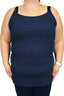 Comfort Cami Top - Regular and Ledged XL / Navy / Ledged by She's Got Leggz