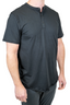 Men's Henley Short Sleeve - Black