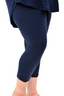 Navy Capris Leggings