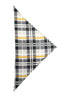 On Golden Plaid Bandana