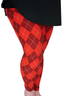 Rad in Plaid Leggings Curvy by She's Got Leggz
