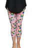 Rama Llama Ding Dong Capri Leggings