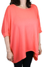 Ribbed Easy Top - Coral