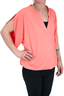 Split Tulip Sleeve Top SM / Calypso Coral by She's Got Leggz