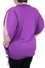 Split Tulip Sleeve Top - PRINTS & SOLIDS by She's Got Leggz