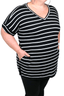 Tee-rrific Cuffed Tee XL / Nautical Black by She's Got Leggz