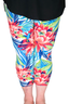 Tropical Thunder Capri Leggings