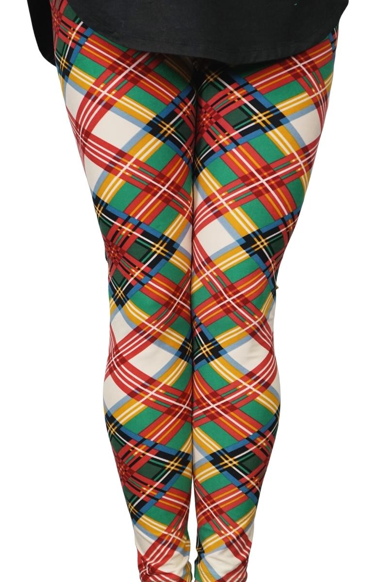 Plaid leggings canada best sale