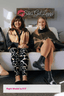 Turtleneck Poncho Plaid - Black & Caramel